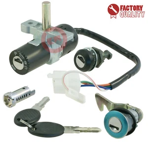 KIT SCHLOSS SCHLÜSSELRAHMEN APRILIA SCARABEO 50 4T 4V 2010 2011 2012 - Bild 1 von 2