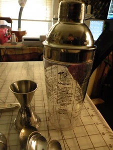 BAR ACCESSORIES LOT OF 25 STAINLESS CHROME COCKTAIL MIXER DISPENSERS SPOONS - Picture 1 of 4