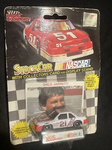 1991 Racing Champions Stock Car #21 Dale Jarrett Red/White 1/64 - Picture 1 of 3