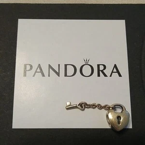 Pandora Cerradura Corazón + Llave 790971 Plata de Ley 925 ALE - Imagen 1 de 4