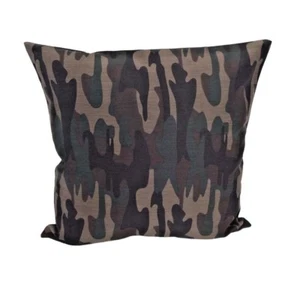 Puzzle Pattern Camo / Camouflage Army Cotton Canvas Pillow Case / Cushion Cover - Picture 1 of 4