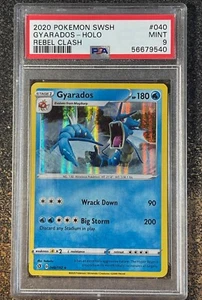 Pokemon Gyarados Rebel Clash 040/192 PSA 9 2020 - Picture 1 of 2