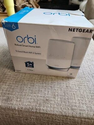 NETGEAR Orbi AX4200 Tri-Band Mesh Wi-Fi 6 Router (RBK752)  - Image 1 of 3