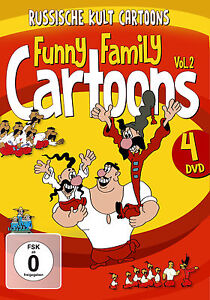 DVD Funny Family Dibujos Animados Vol.2 - La Cosaco 4DVDs