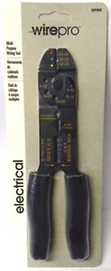 Wirepro by Klein WP800 9" Multi-Purpose Wiring Tool Cutter & Crimpers - Picture 1 of 2