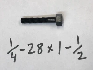 1/4 - 28 X 1- 1/2 High Hex Cap Screw, Reproduction, Pre war, Grade 8 - Picture 1 of 1