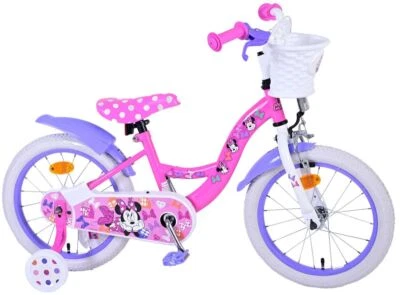 16 Zoll Kinderfahrrad Mädchenfahrrad Kinder Fahrrad Rad Bike Minnie Mouse Maus - Bild 1 von 4