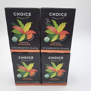 Juego de 4 bolsas de té Oolong Orgánicas Choice 16ct BB agosto 2025 - Imagen 1 de 6