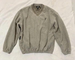 Ashworth Mens Large Insulation V-Neck The Crossings Golf Weather Systems Sweater - Picture 1 of 9