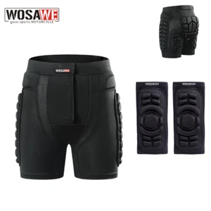 WOSAWE Hip Guards Snowboard Knee Elbow Pads Sports Impact Protector Skating Ski - Bild 1 von 8
