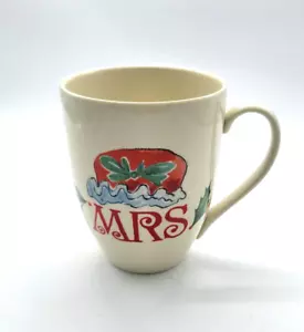 Tazza di Natale in porcellana Lenox Holiday Dimension Mrs. Babbo Natale 14 oz - Foto 1 di 6