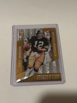 2016 Donruss Elite - Etched in Time Gold Terry Bradshaw /25!! - Image 1 of 2