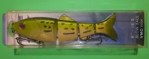 Reaction Strike Revolution Shad 9" Baby Bass Slow Fall VMC Hook - Picture 1 of 2
