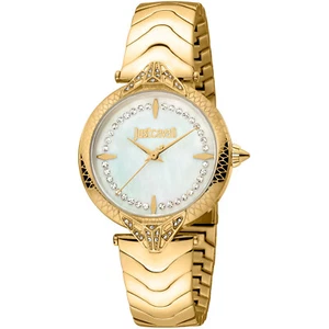 Just Cavalli Women's Snake Mother of pearl Dial Watch - JC1L238M0065 - Picture 1 of 1