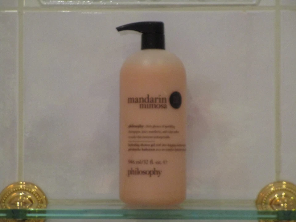 FILOSOFÍA ~ GEL DE DUCHA HIDRATANTE MANDARINA MIMOSA ~ 32 OZ Foto 1 de 1