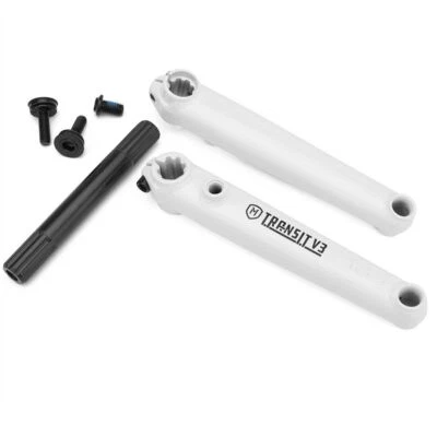 Mission transit V3 Chromoly 3pc Cranks Forged 19mm Spindle BMX Bicycle Cranks - Image 1 of 4