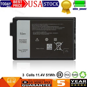 7WNW1 Battery For Dell Latitude 5420 5424 7424 RUGGED SeriesP85G P85G001 Laptop - Picture 1 of 11
