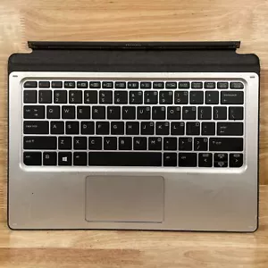 HP Elite x2 1012 G1 Black 6th Gen Portable Wireless QWERTY Travel Keyboard Only - Picture 1 of 3