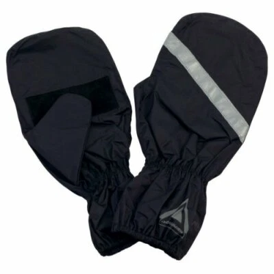 Germot Regen Überzieh Handschuhe wasserdicht mit Reflektor Motorrad Fäustlinge