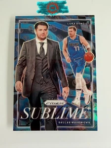 2024 Panini Prizm Luka Doncic Refractor SUBLIME SSP CASE HIT Mavericks Lakers - Picture 1 of 2