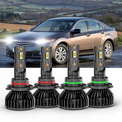 Kit combo de lâmpadas altas baixas para Toyota Highlander 2004-2007 farol de LED 9005+9006 - Imagem 1 de 4