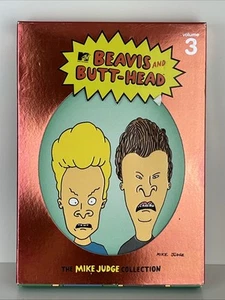 Beavis And Butt-Head DVD Volume 3 - 3 Disc Set - Fast Shipping - Picture 1 of 12