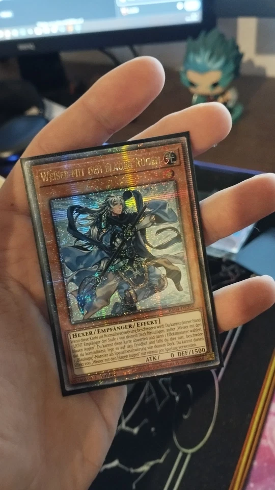 Weiser mit den blauen Augen RA04-DE266 Quarter Century Secret Rare DE NM YUGIOH - Bild 1 von 1