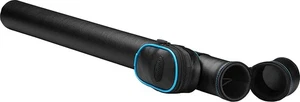 Casemaster Q-Vault 1x1 Supreme Black with Blue Trim Pool/Billiard Cue Case - Picture 1 of 2