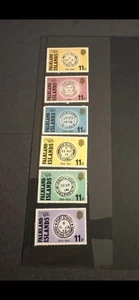 BRIEFMARKEN - FALKLANDINSELN - LONDON 1980 - SATZ MIT 6 BRIEFMARKEN POSTFRISCH - Bild 1 von 1