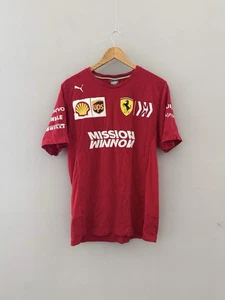 Puma Ferrari F1 Team Mission Winnow T-Shirt Racing Scuderia Größe L - Bild 1 von 8