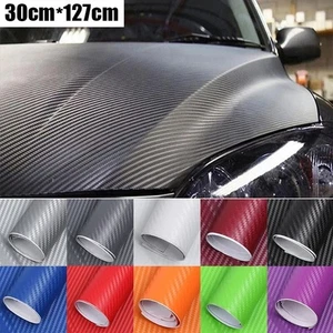 Rollo De Vinilo Fibra Carbono 3D Para Exterior Calificado Automotor Coches Vinil - Bild 1 von 16