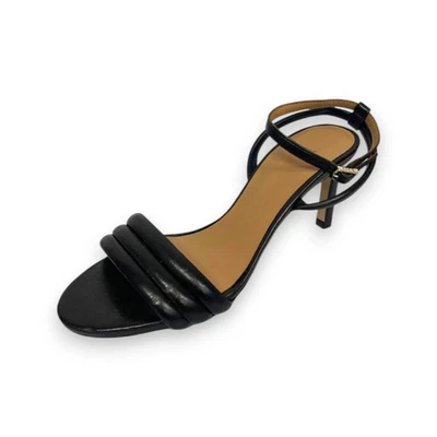 Sandalias Boss Janet 70 BENA para mujer negras tacón talla 7 EU 37 precio de venta sugerido por el fabricante 270 USD Foto 1 de 4