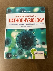 Davis Advantage Pathophysiology Capriotti No Access Code 2nd Edition - Picture 1 of 24