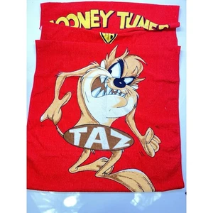 Vintage 90’s Looney Tunes Taz Beach Towel Tasmanian Devil - Foto 1 di 6