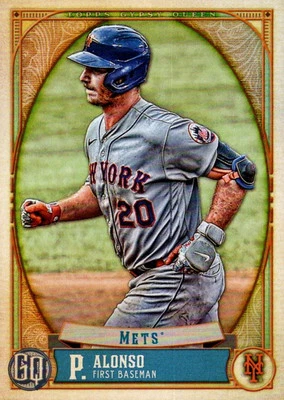 2021 Topps MLB Holiday Pete Alonso New York Mets #20 - Image 1 of 2