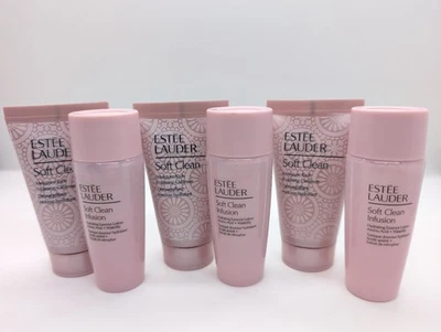 Lote de loción y limpiador espumoso de esencia hidratante para infusión suave Estee Lauder Foto 1 de 4