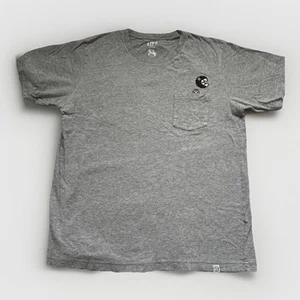 Uniqlo Nintendo Super Mario Chain Chomp Pocket Tshirt Medium Gray UT Designer - Picture 1 of 7
