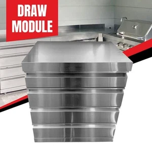 Bull BBQ Stainless Steel Outdoor Kitchen Drawer Module - Picture 1 of 7