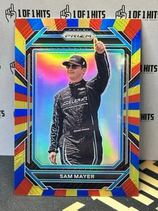 2023 Panini Prizm Rainbow Prizm /24 Sam Mayer #33 SSP - Picture 1 of 3