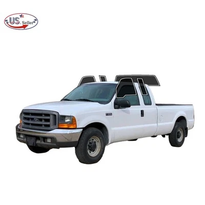 PreCut All Sides Window Film Any Tint Shade For Ford F250 Super Cab 1997-1998 - Image 1 of 4