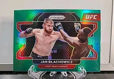 2022 Prizm UFC - JAN BLACHOWICZ Green PRIZM #43 - Image 1 of 4