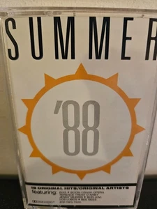 SUMMER '88 Various Artists 1987 CASSETTE TAPE POP ROCK 18 CLASSIC HITS INXS - Picture 1 of 5