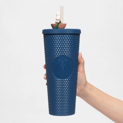 Starbucks Japón Festival de Otoño 2025 Logo Vaso Frío Noche Azul 710 ml Foto 1 de 4