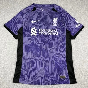 Nike Liverpool FC 2023/24 Third Jersey LFC Youth Size XL Purple DM1849-101 - Picture 1 of 10