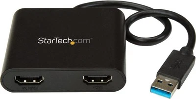 STARTECH - Penyesuai USB 3.0 ke Dual HDMI, 4K dan 1920x1200 - Image 1 of 4