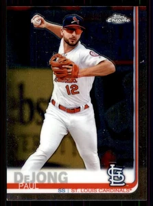 2019 Topps Chrome #36 Paul DeJong St. Louis Cardinals - Picture 1 of 2