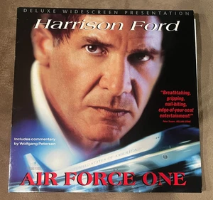 AIR FORCE ONE Laserdisc (2) DELUXE WIDESCREEN EDITION Harrison Ford 1997 - Picture 1 of 4