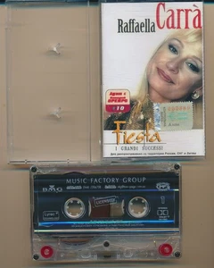 Raffaella Carra Fiesta I Grandi Successi 1999 2001 Ukraine Cassette NM rarity - Picture 1 of 4