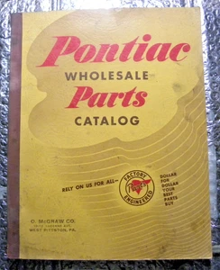 Catálogo de piezas al por mayor Pontiac 1936-1952, original - Imagen 1 de 5
