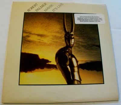 ROBERT PALMER - Maybe It's Live - Vinyl LP Record Album - Image 1 of 3